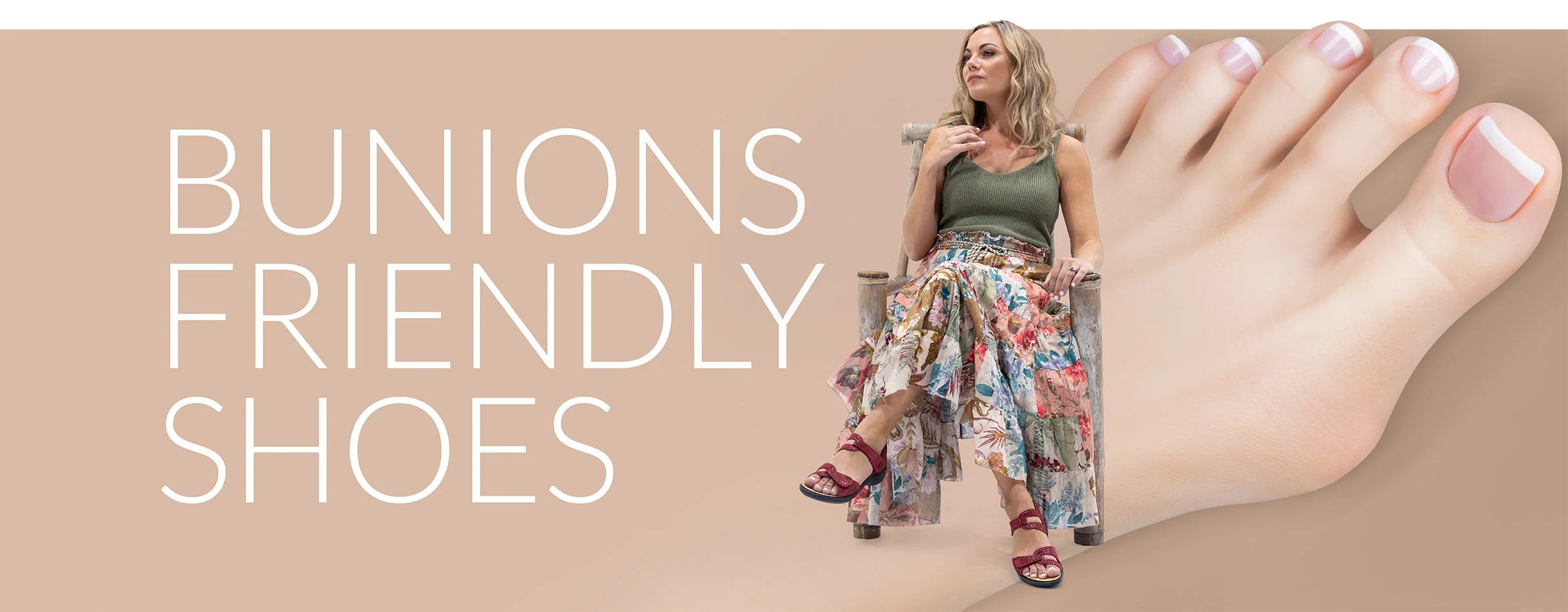BUNIONS FRIENDLY SHOES