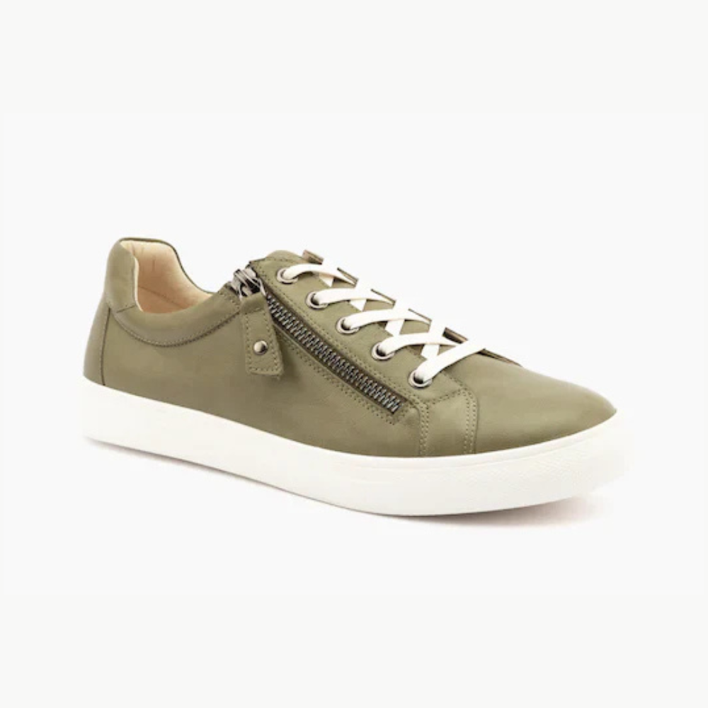 Klouds Women's Cara Plain Light Khaki  Natural Fit Footwear