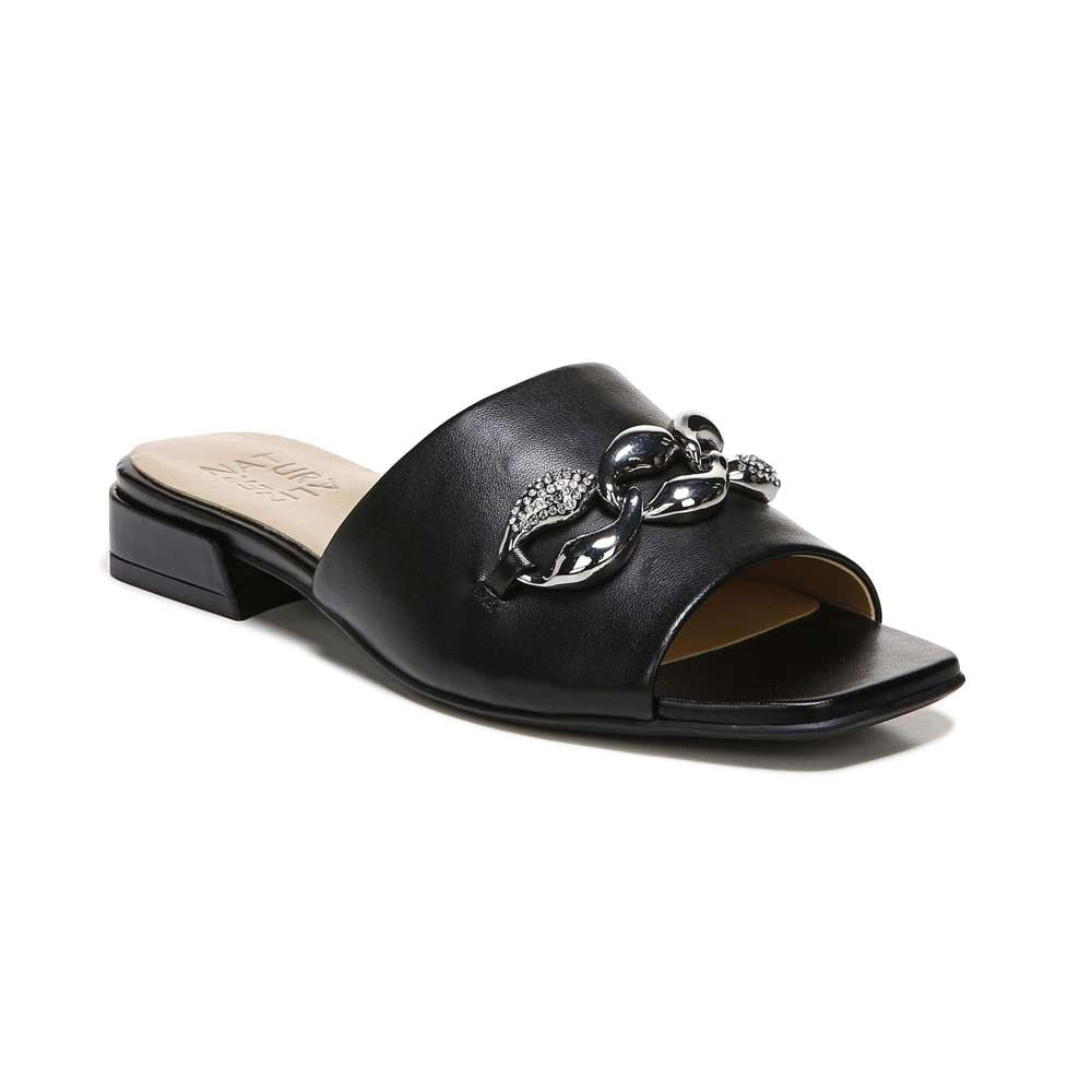 Angie Dress Slide - Black