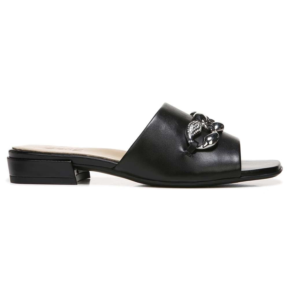 Angie Dress Slide - Black