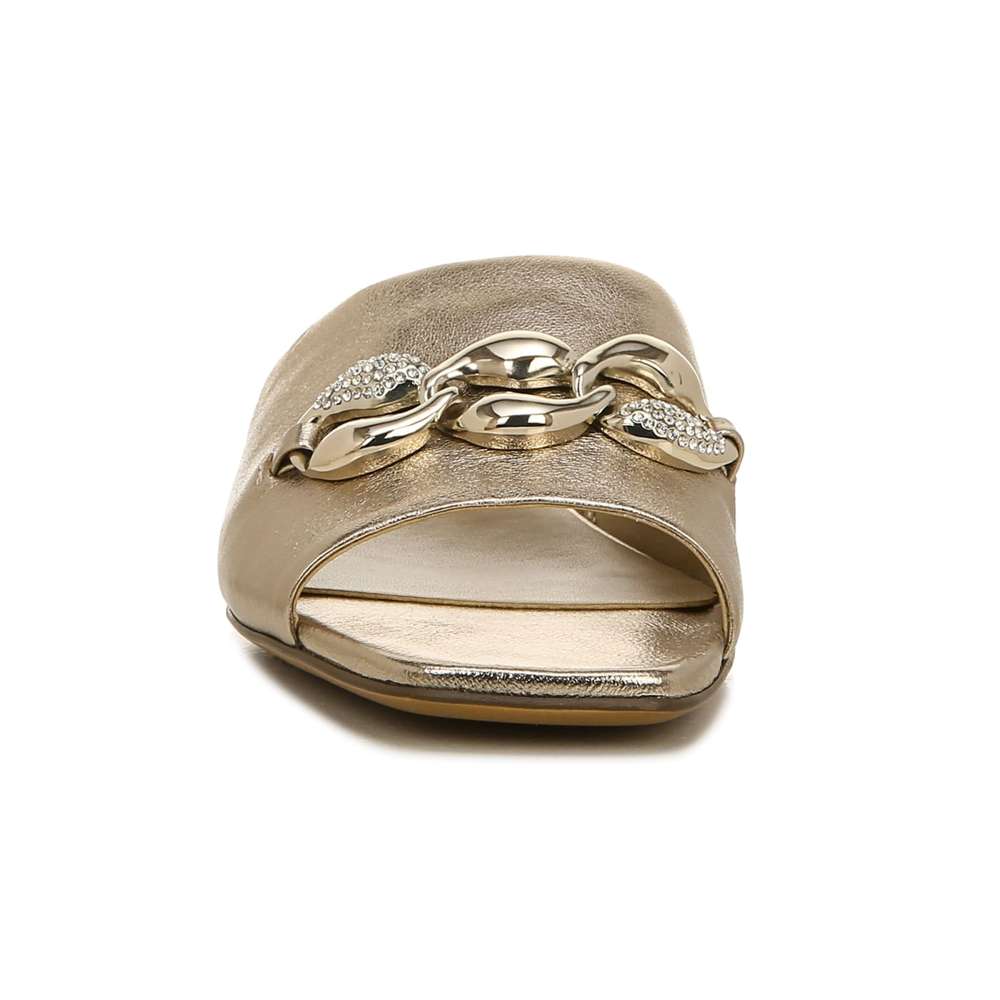 Angie Dress Slide - Warm Silver