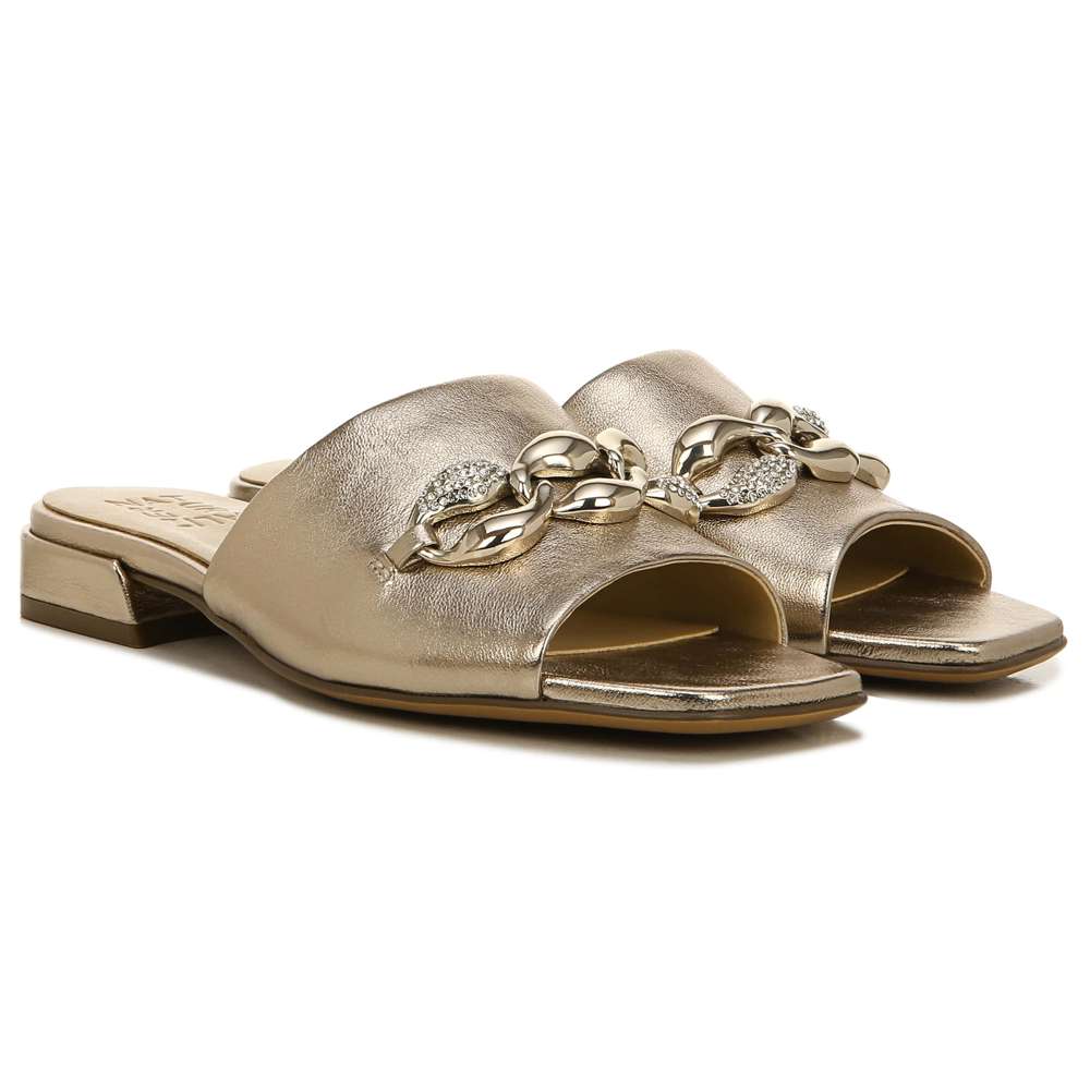 Angie Dress Slide - Warm Silver