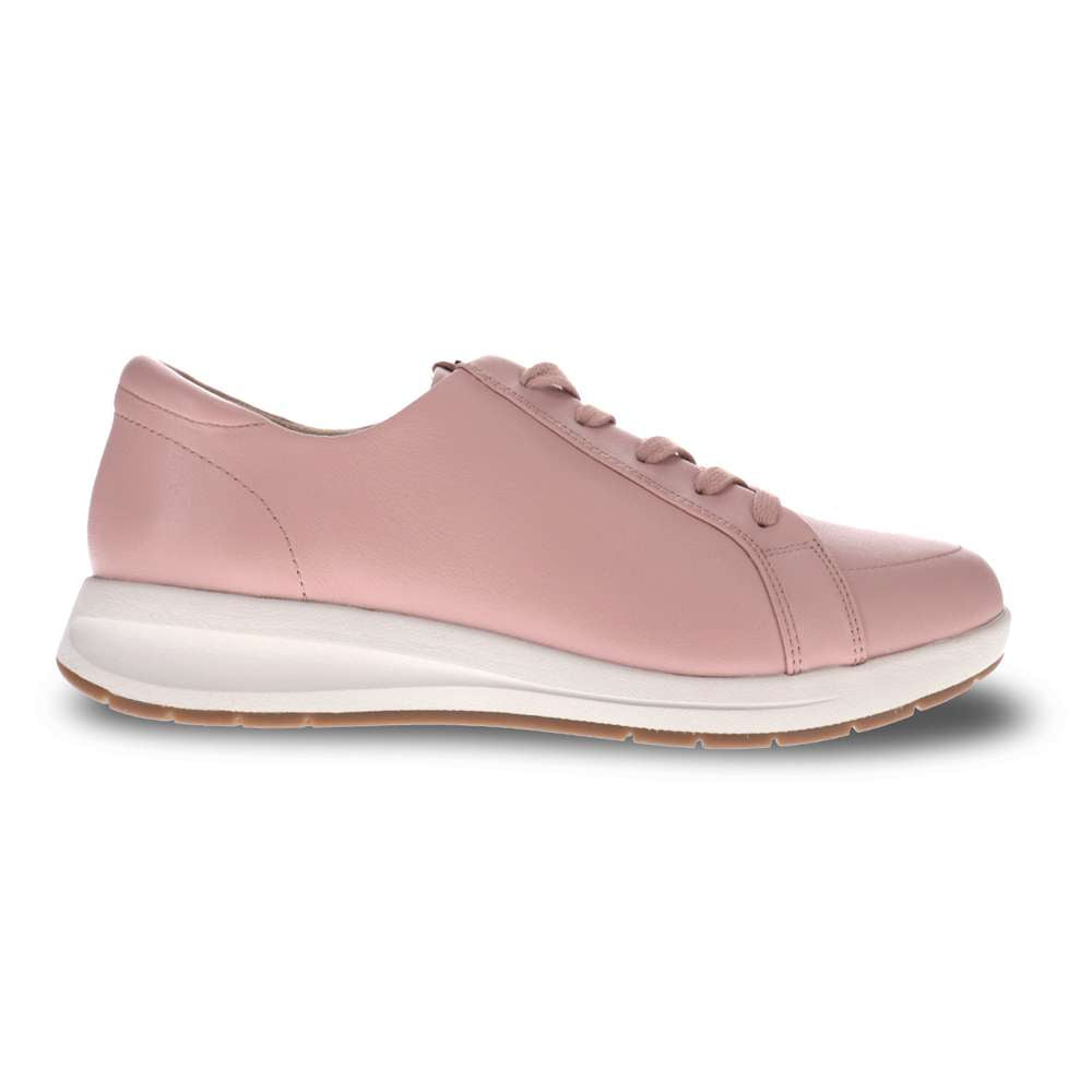 Athens Lace-Up Casual Sneaker - Dusty Pink