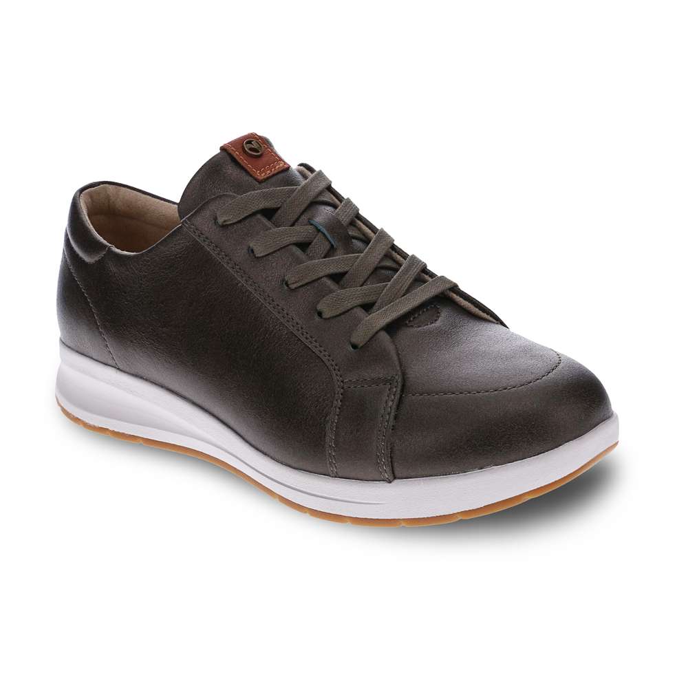 Athens Lace-Up Casual Sneaker - Khaki