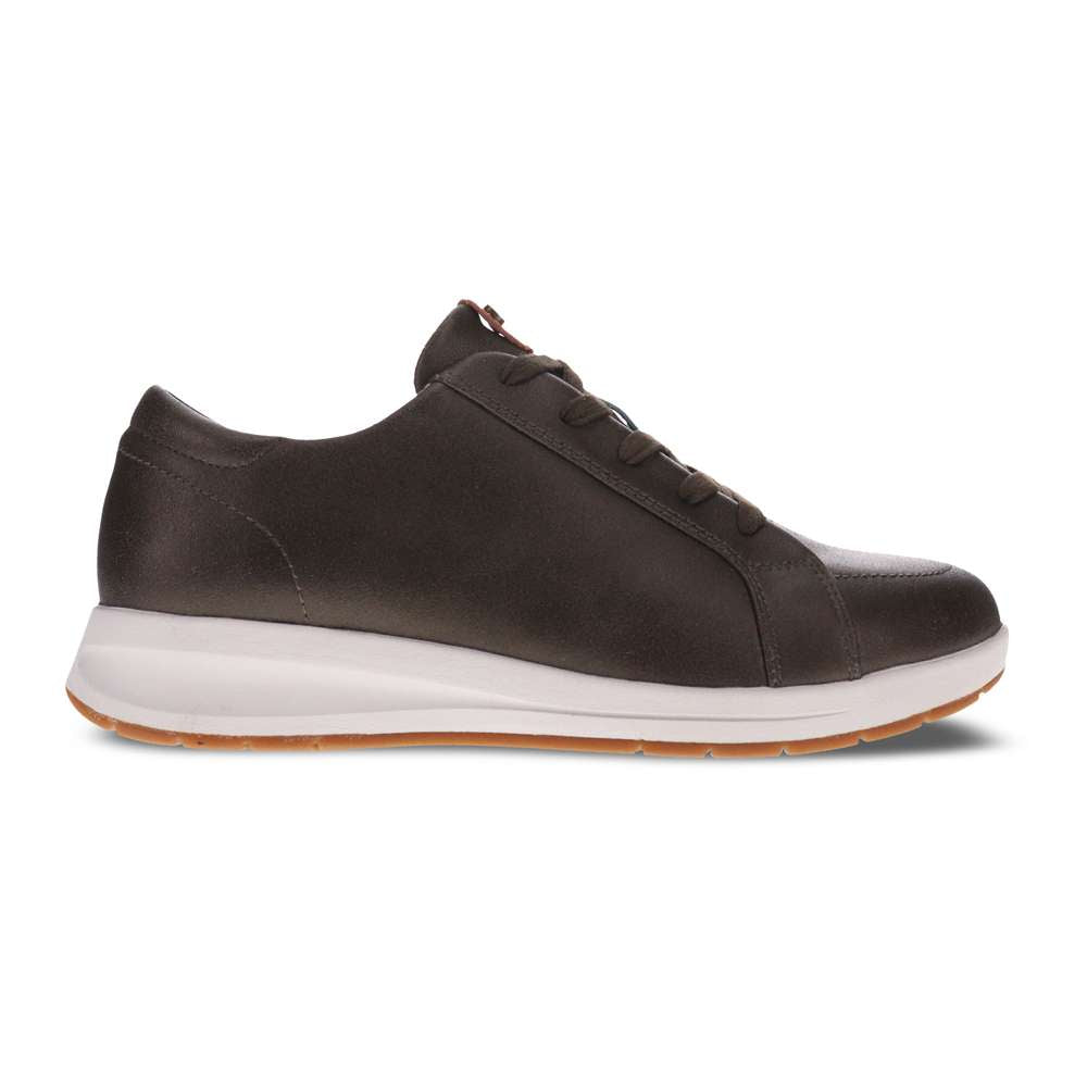 Athens Lace-Up Casual Sneaker - Khaki
