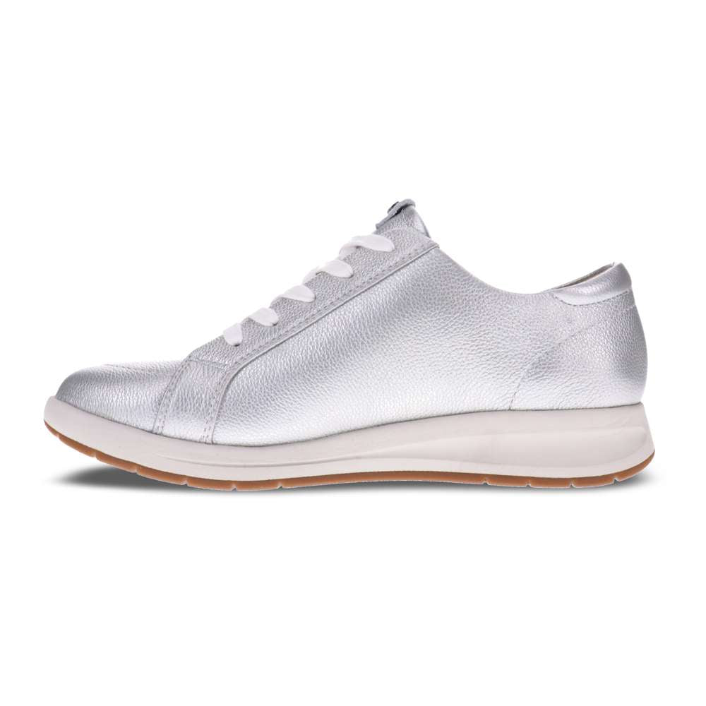 Athens Lace-Up Casual Sneaker - Pearl
