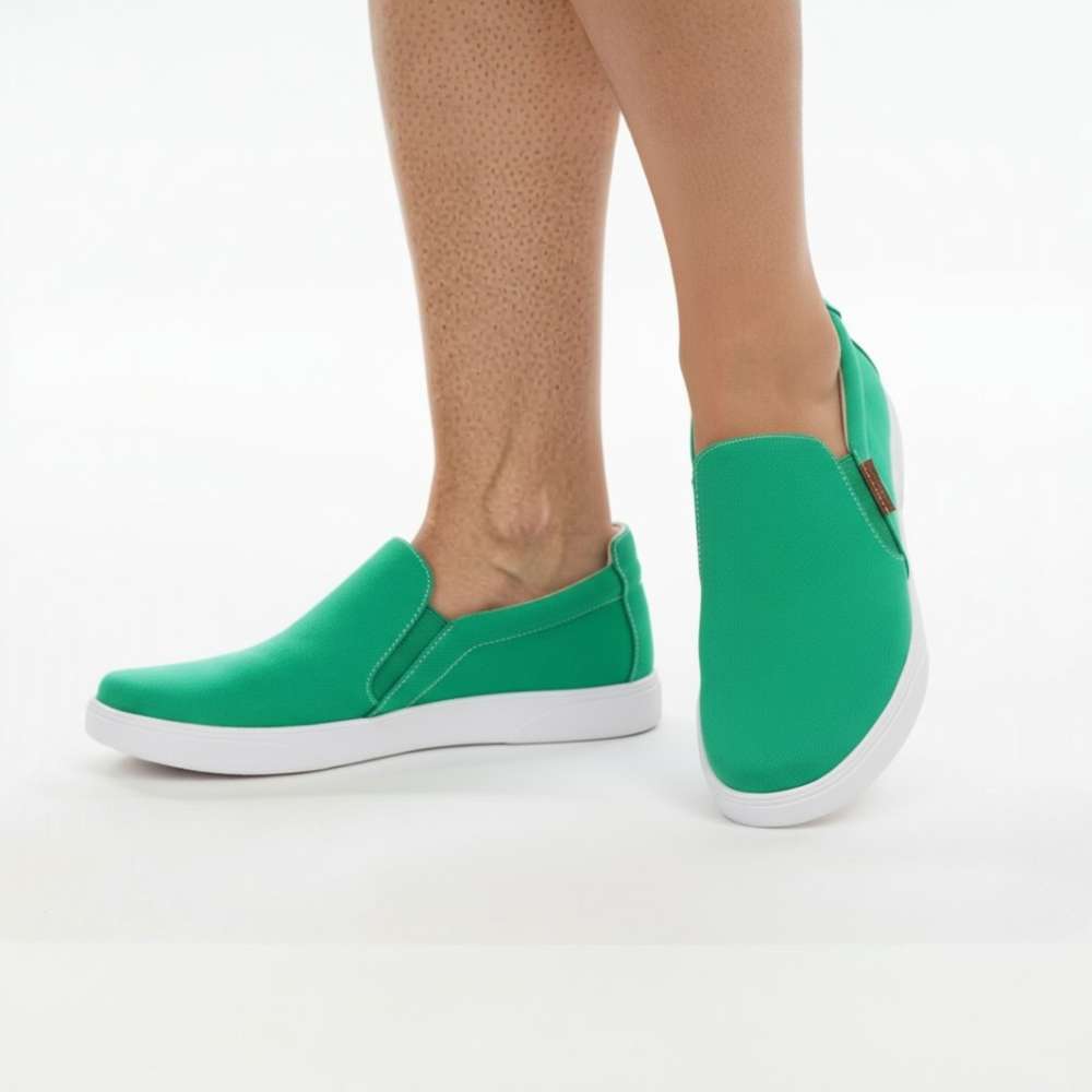 Attica Slip-On Casual Sneaker - Emerald