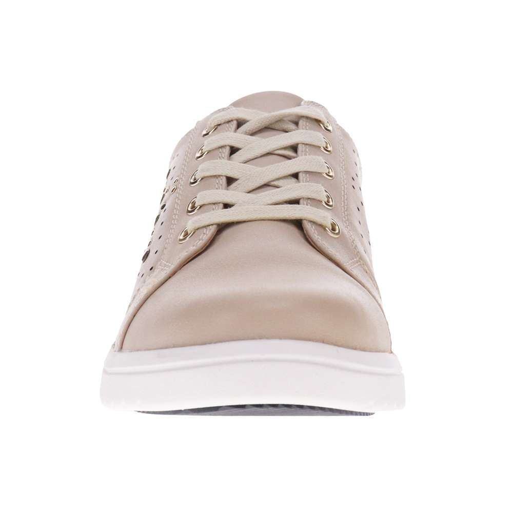 Basha Lace-Up Casual Sneaker - Beige