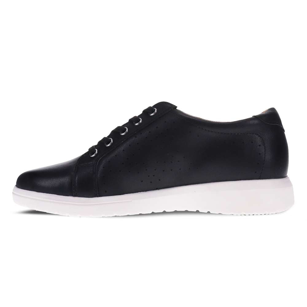 Basha Lace-Up Casual Sneaker - Black