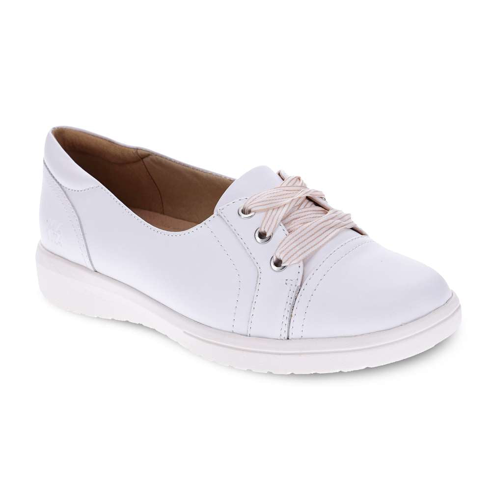 Bridgette Slip-On Casual Sneaker - White