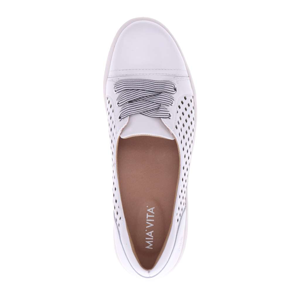 Bridgette Slip-On Casual Sneaker - White Laser