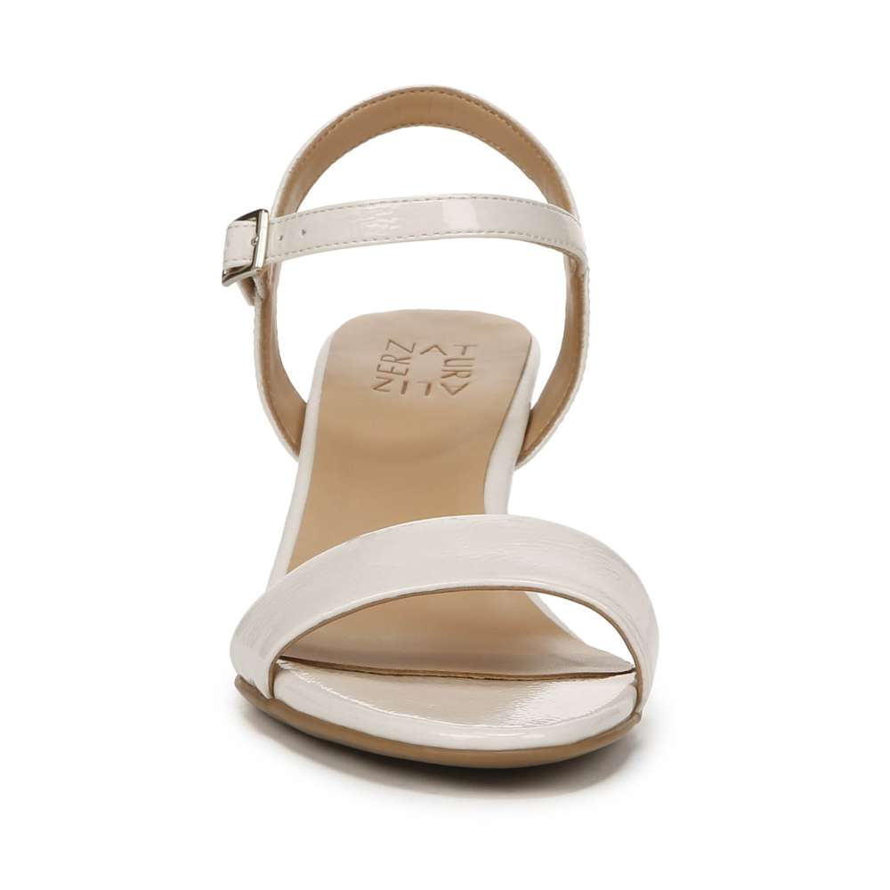 Bristol Heel - Satin Pearl