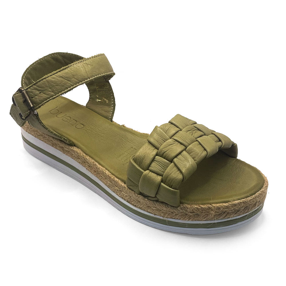 Bueno Women's Angela Weave Scorpion  Natural Fit Footwear