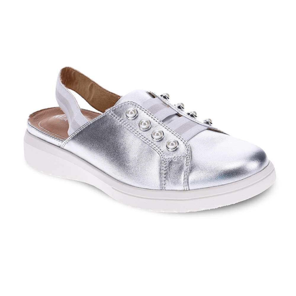 Bugsy Slip-On - Silver