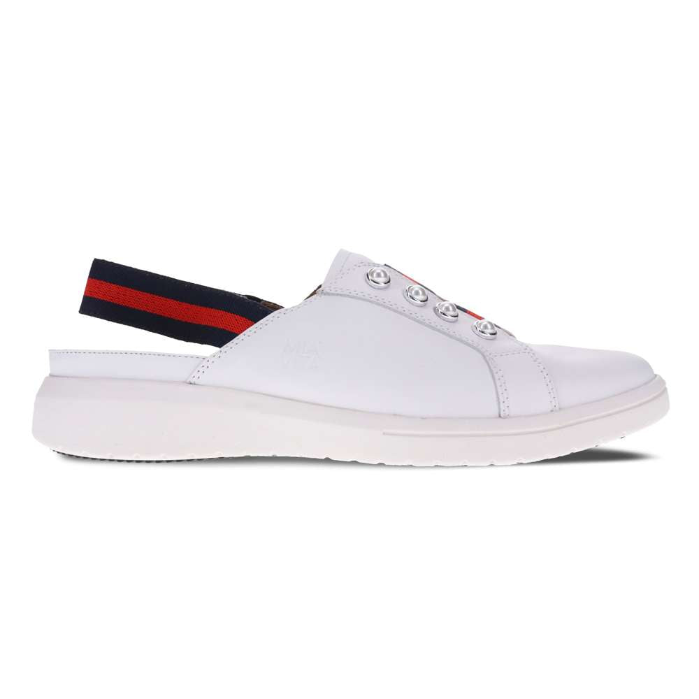 Bugsy Slip-On - White