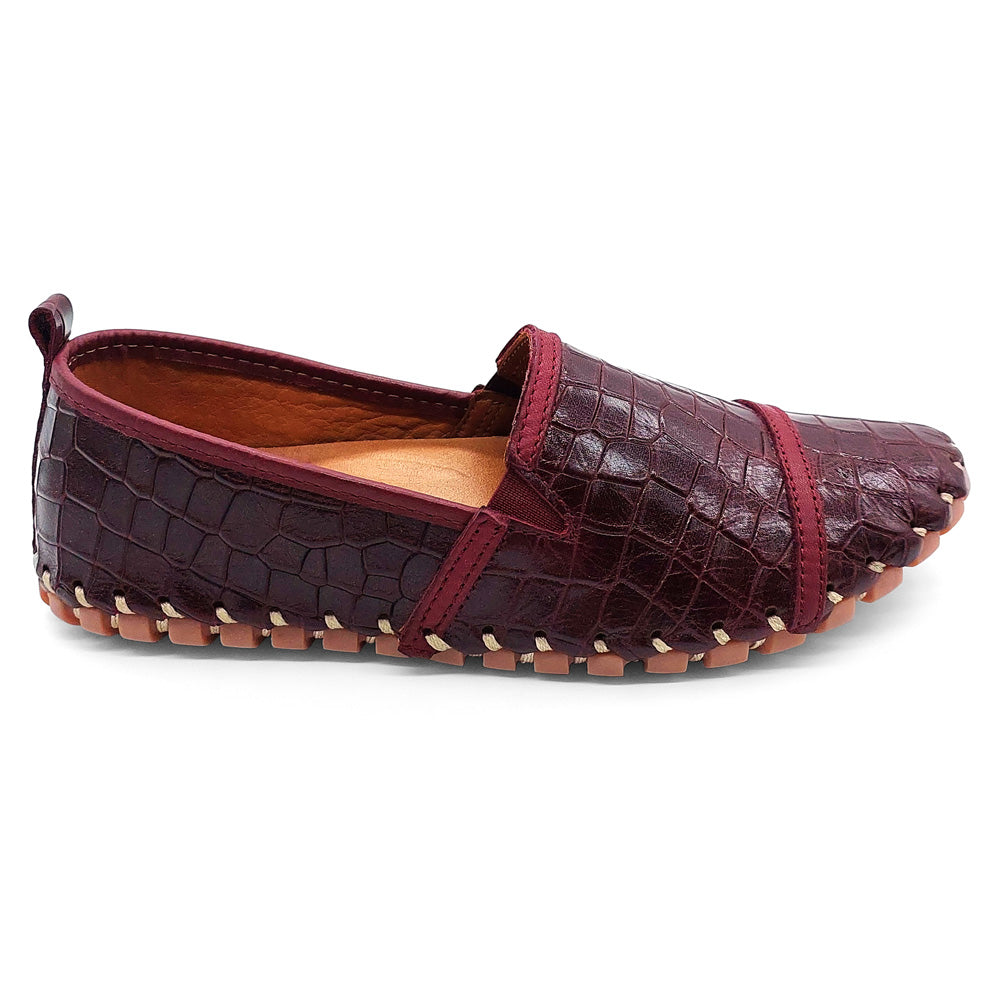 Cabello Women's Myla Wine Natural Fit Footwear