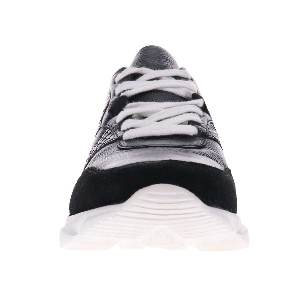 Chloe Lace-Up Casual Sneaker - Black