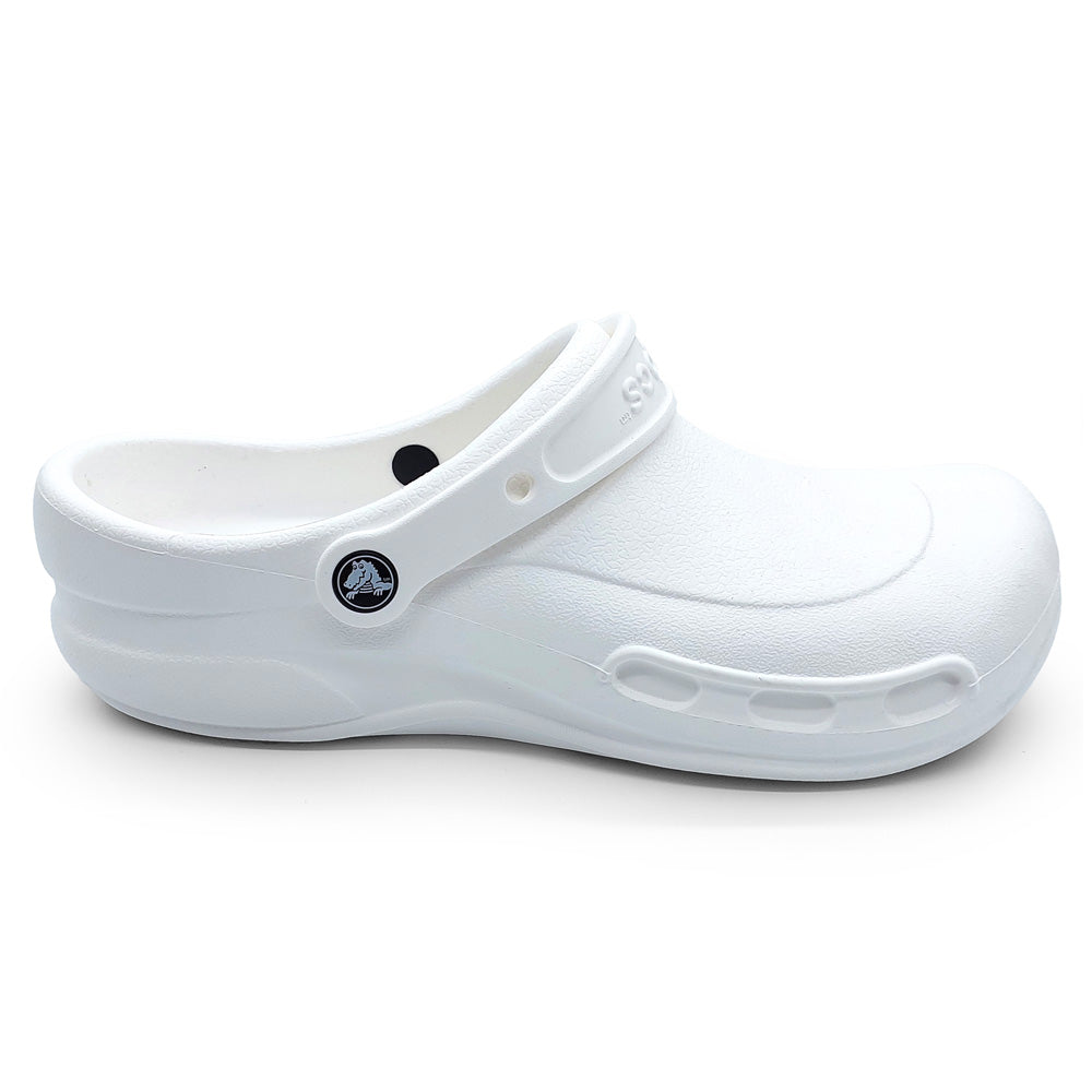 Crocs Unisex 10075-100 Bistro Clog White Natural Fit Footwear