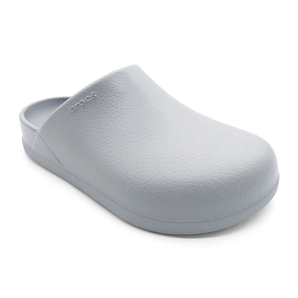 Crocs Unisex 209366-007 Dylan Clog Light Grey  Natural Fit Footwear