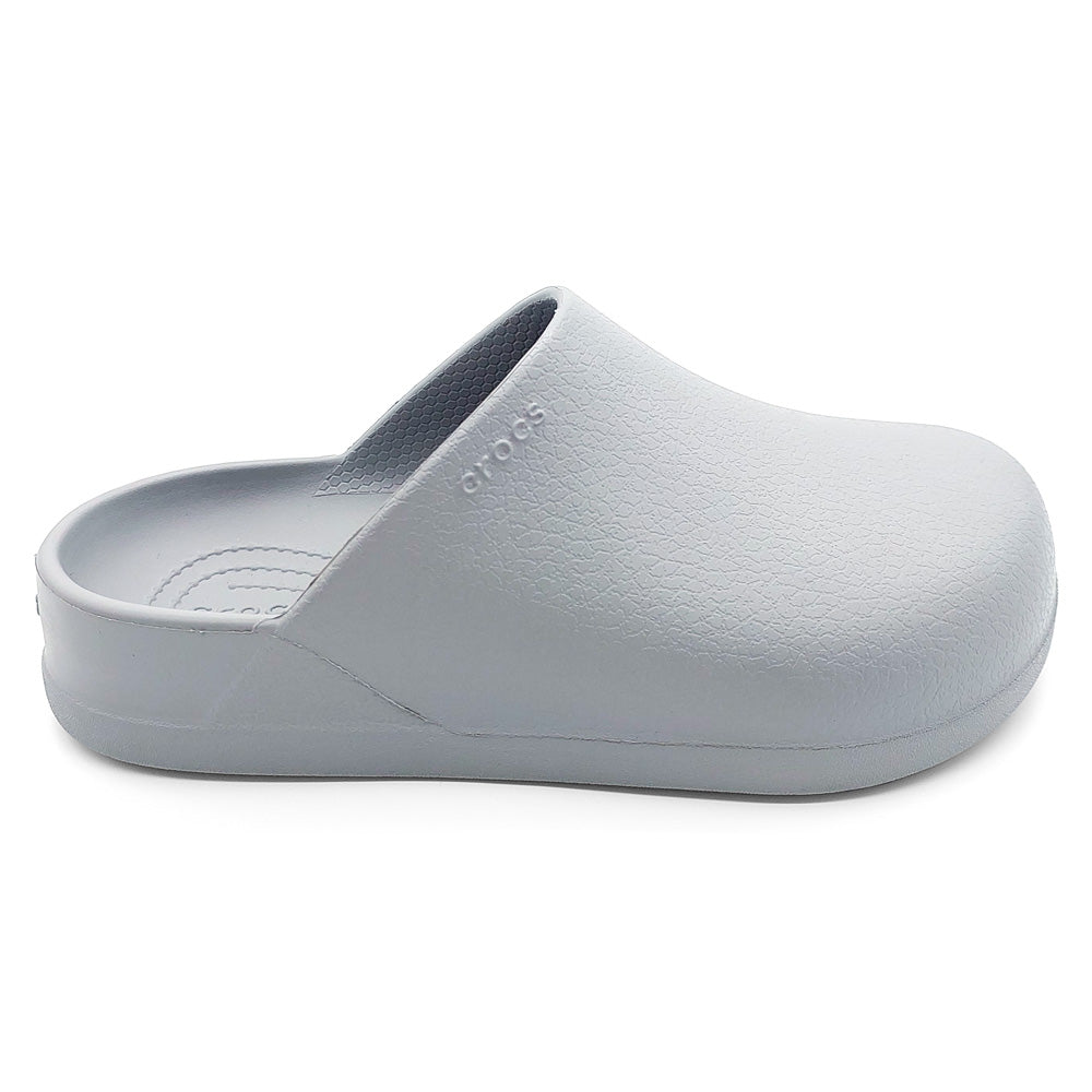 Crocs Unisex 209366-007 Dylan Clog Light Grey  Natural Fit Footwear