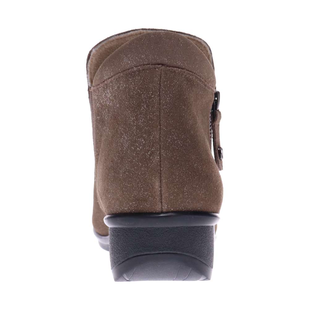 Damascus Wedged Boot - Rusty Metallic