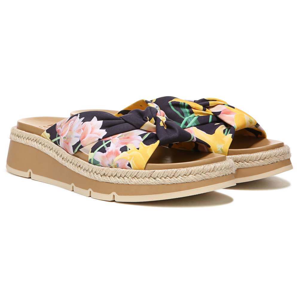Dayana Slide - Yellow Multi