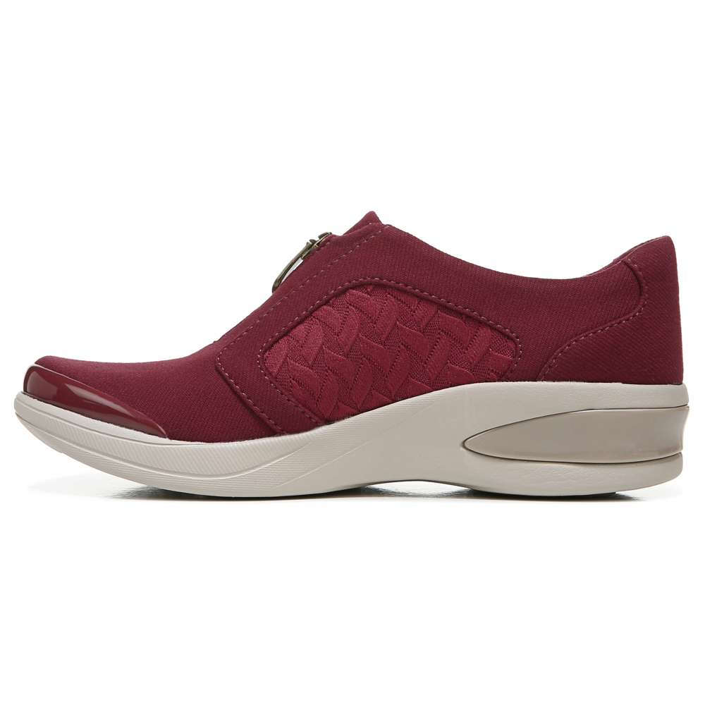 Florence Slip-On Casual Sneaker - Brick Red