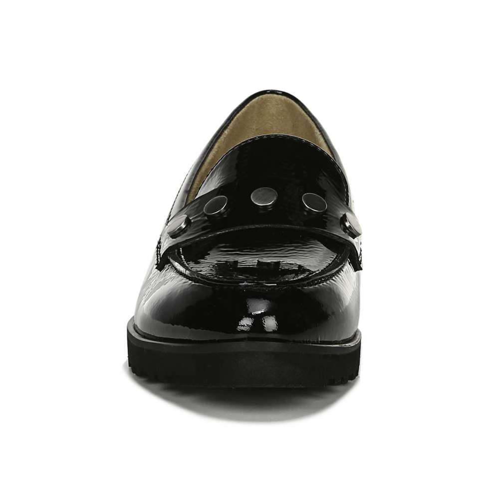 Gaia Slip-On Loafer - Black Patent