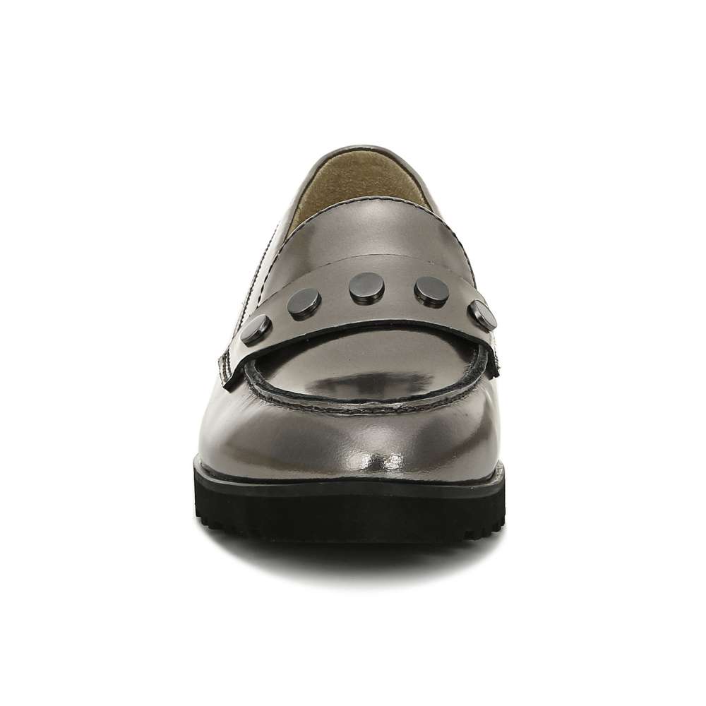 Gaia Slip-On Loafer - Pewter