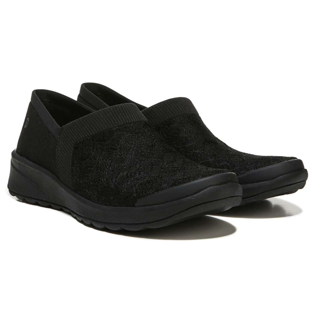 Gia Slip-On Casual Sneaker - Black