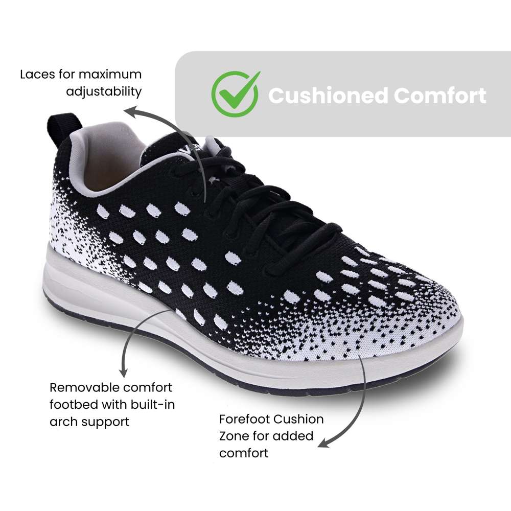 Haiti Sneaker - Black Snow