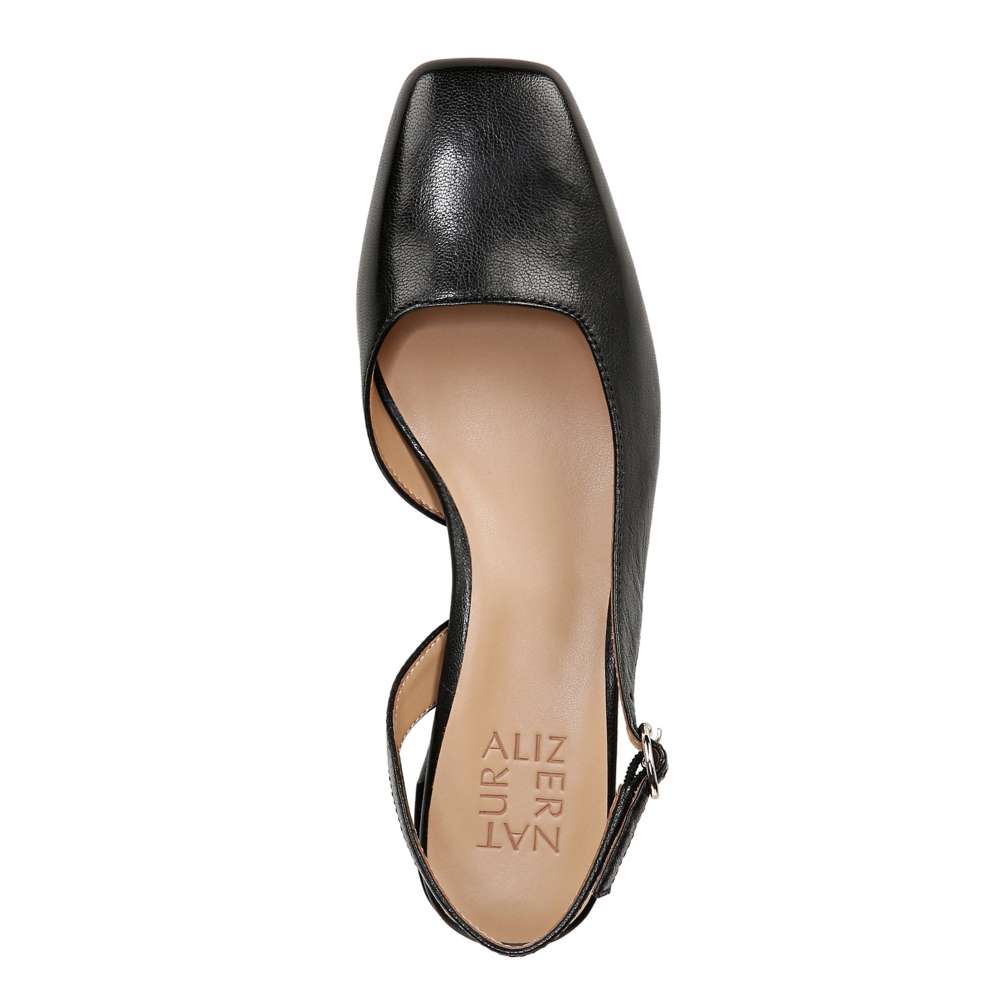 Jayla Slingback Heeled Sandal - Black