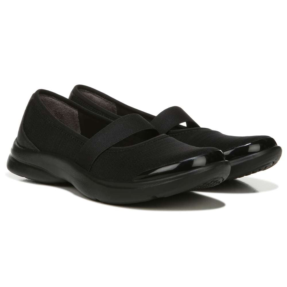 Jupiter Slip-On Casual Sneaker - Black Fabric