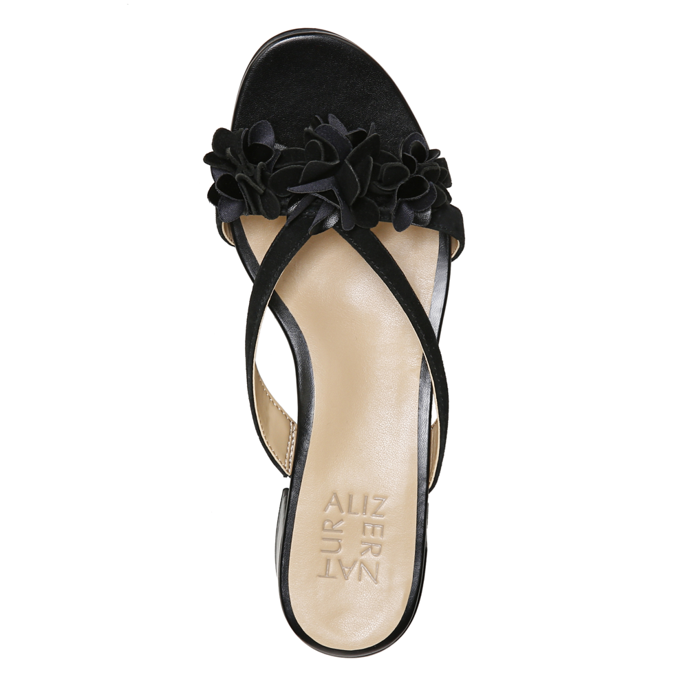 Jupiter Slide - Black Suede