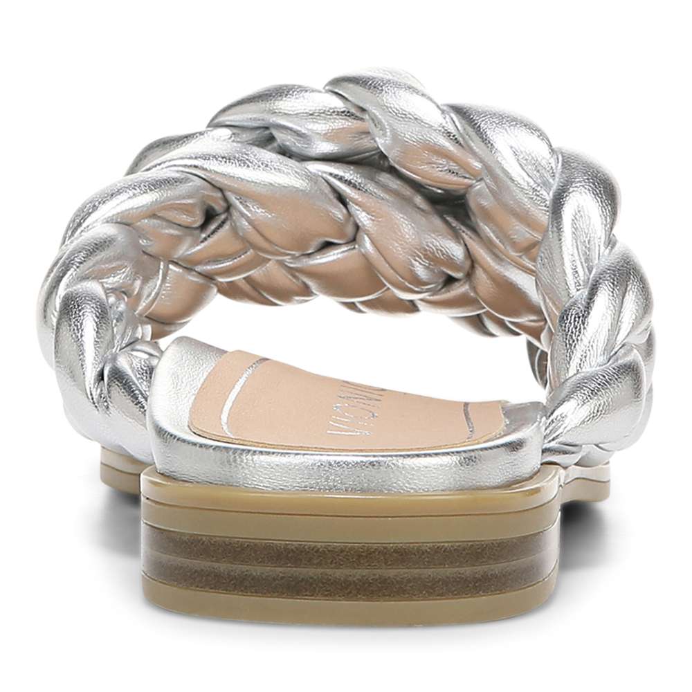 Kalina Slide - Silver Metallic