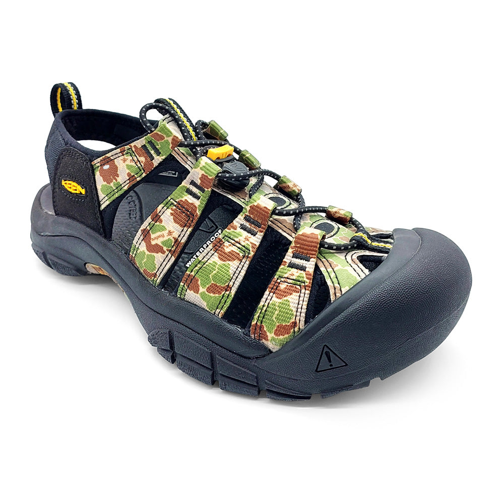 Keen Men's Newport H2 Retro Mens Fisheye Camouflage Natural Fit Footwear