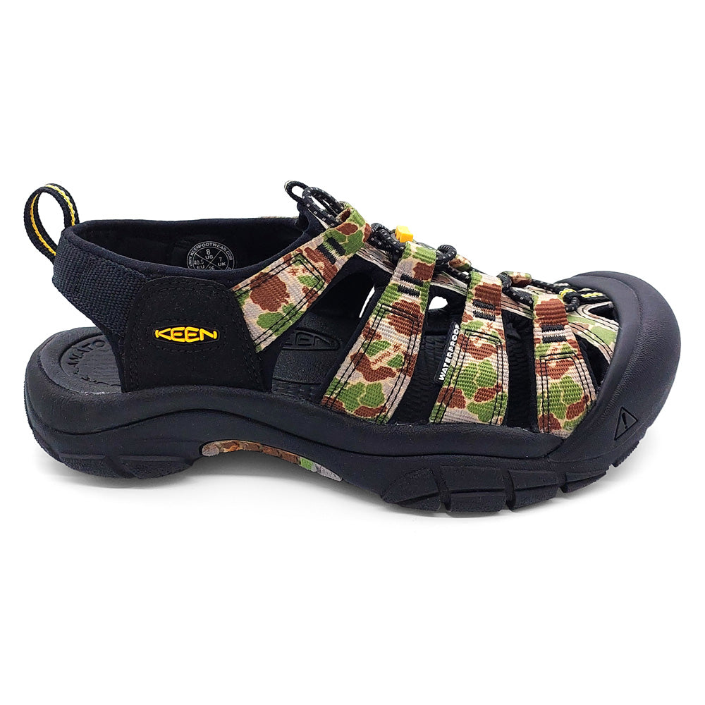 Keen Men's Newport H2 Retro Mens Fisheye Camouflage Natural Fit Footwear