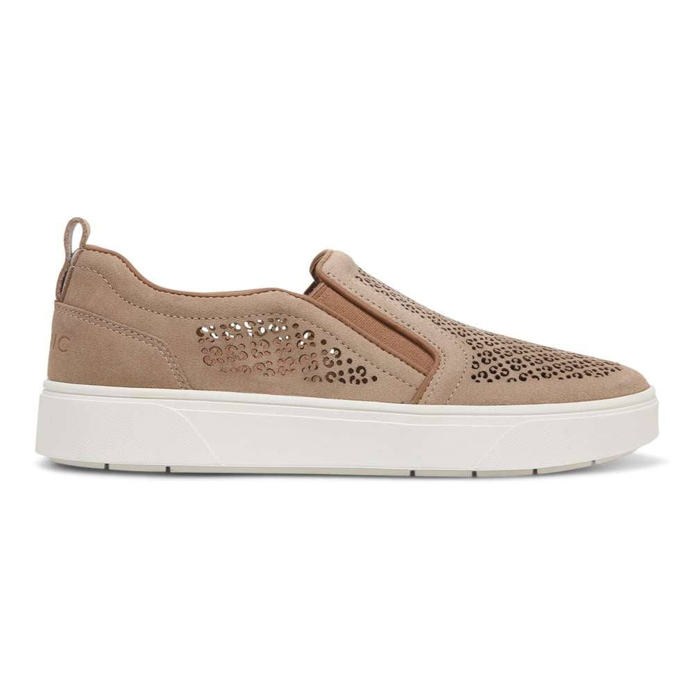 Kimmie Perf Slip-On Casual Sneaker - Wheat