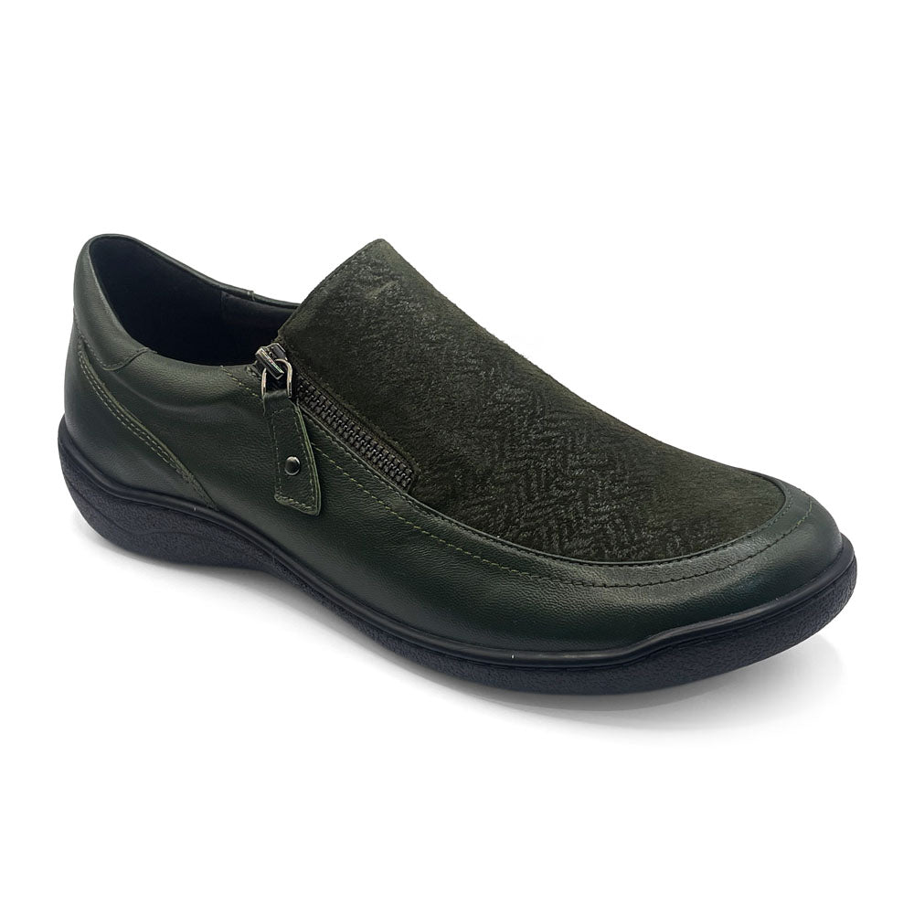 Klouds Women's Pristine Forest Green  Natural Fit Footwear