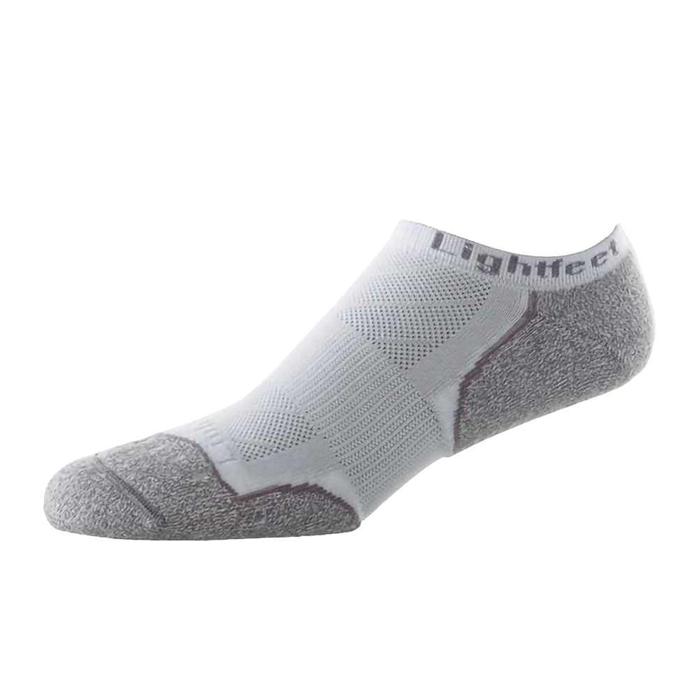 Lightfeet Evolution Mini Crew Sock White Natural Fit Footwear