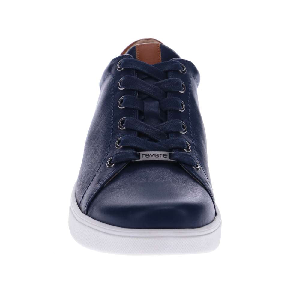 Limoges Lace-Up Casual Sneaker - Blue French/Cognac
