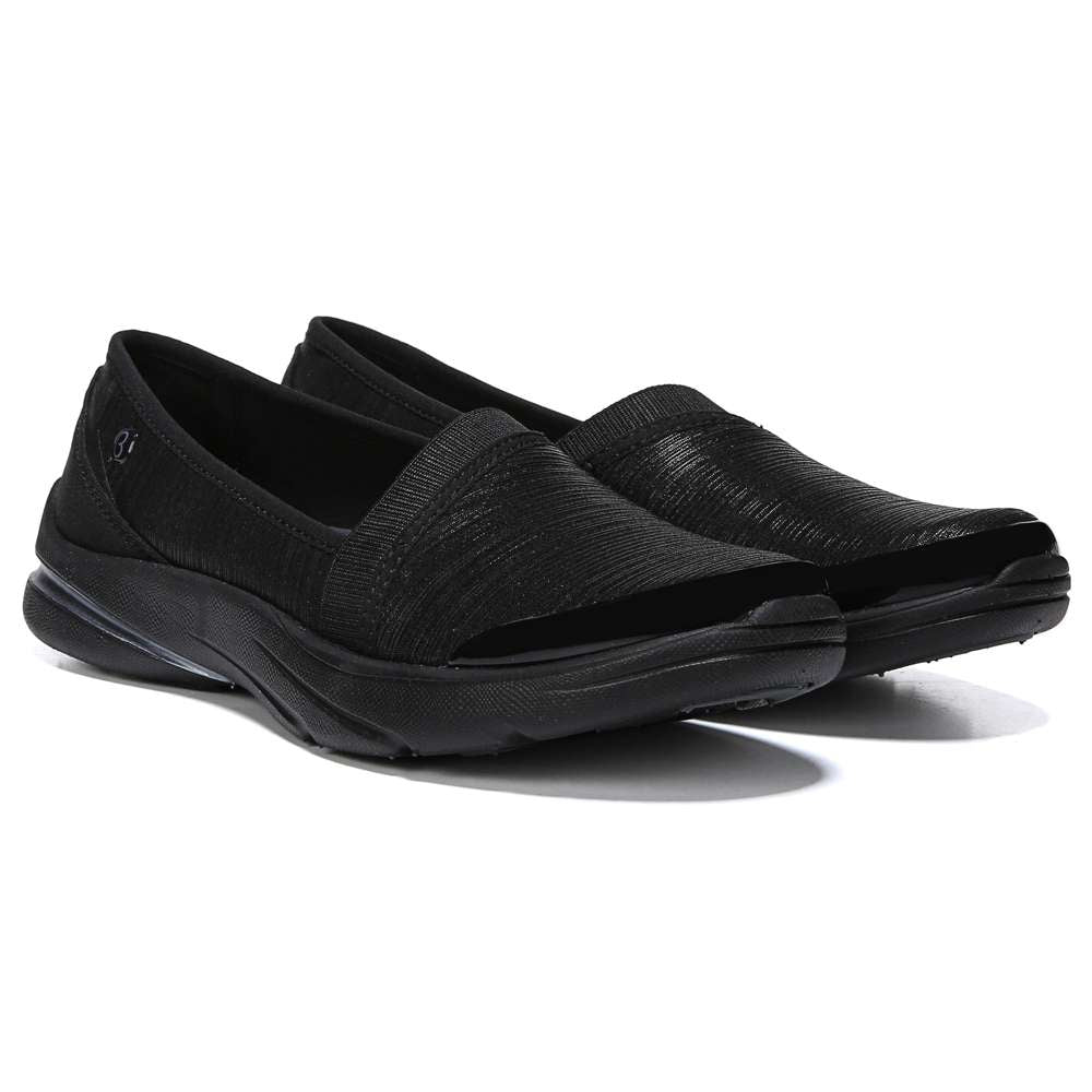 Lollipop Slip-On Casual Sneaker - Black Shimmer