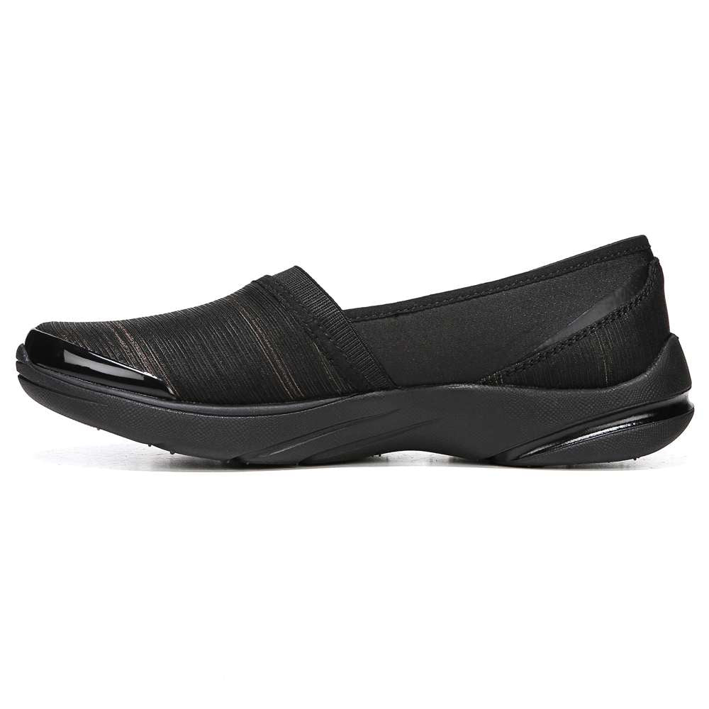 Lollipop Slip-On Casual Sneaker - Black Shimmer