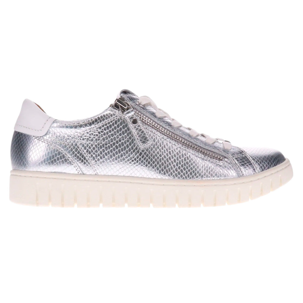 Mia Vita Women's Luna Silver Snake