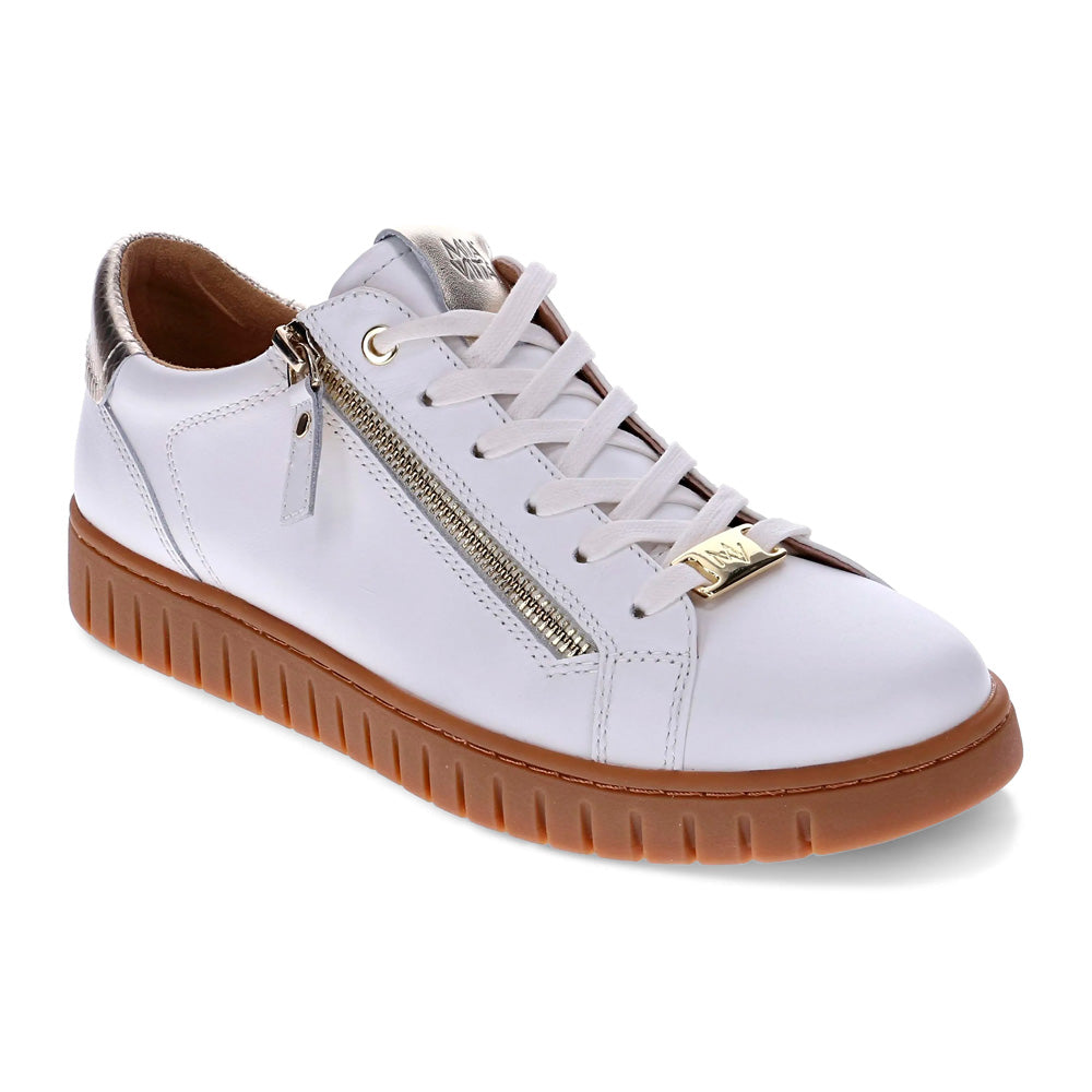 Mia Vita Women's Luna White/Tan
