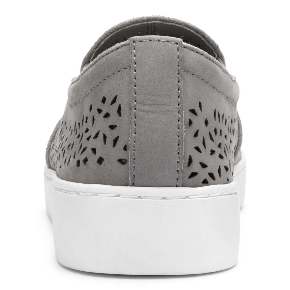 Midi Perf Slip-On Casual Sneaker - Grey