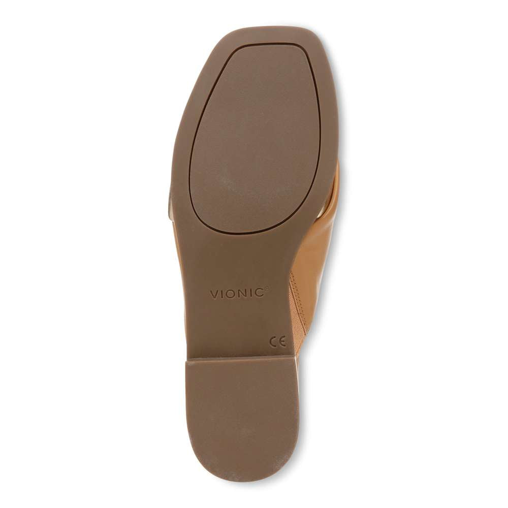 Miramar Slide - Camel/Gold