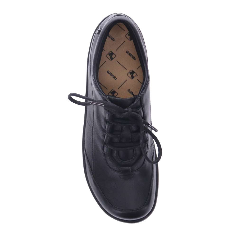 Alberta Lace-Up Casual Sneaker - Black French