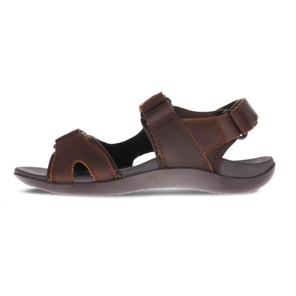 Brody Back Strap Sandal - Brown