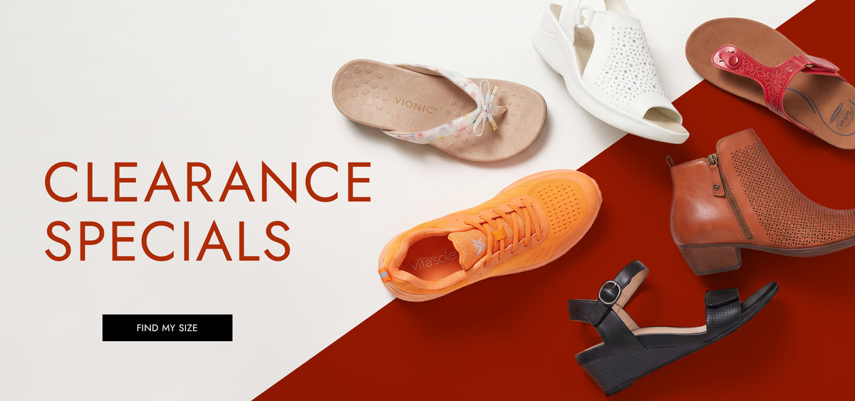 Clearance specials banner